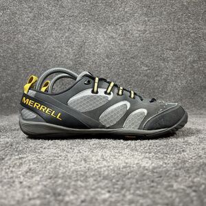Merrell True Glove J15515 Men’s Sz 8 Castle Rock Silver Trail Running Shoes Used